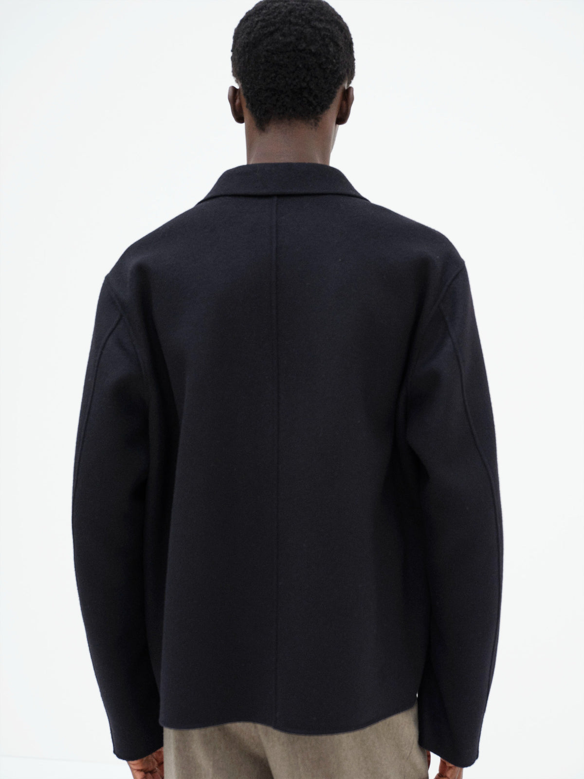AURALEE 26AW SUPER FINE WOOL MELTON HAND SEWN BLOUSON