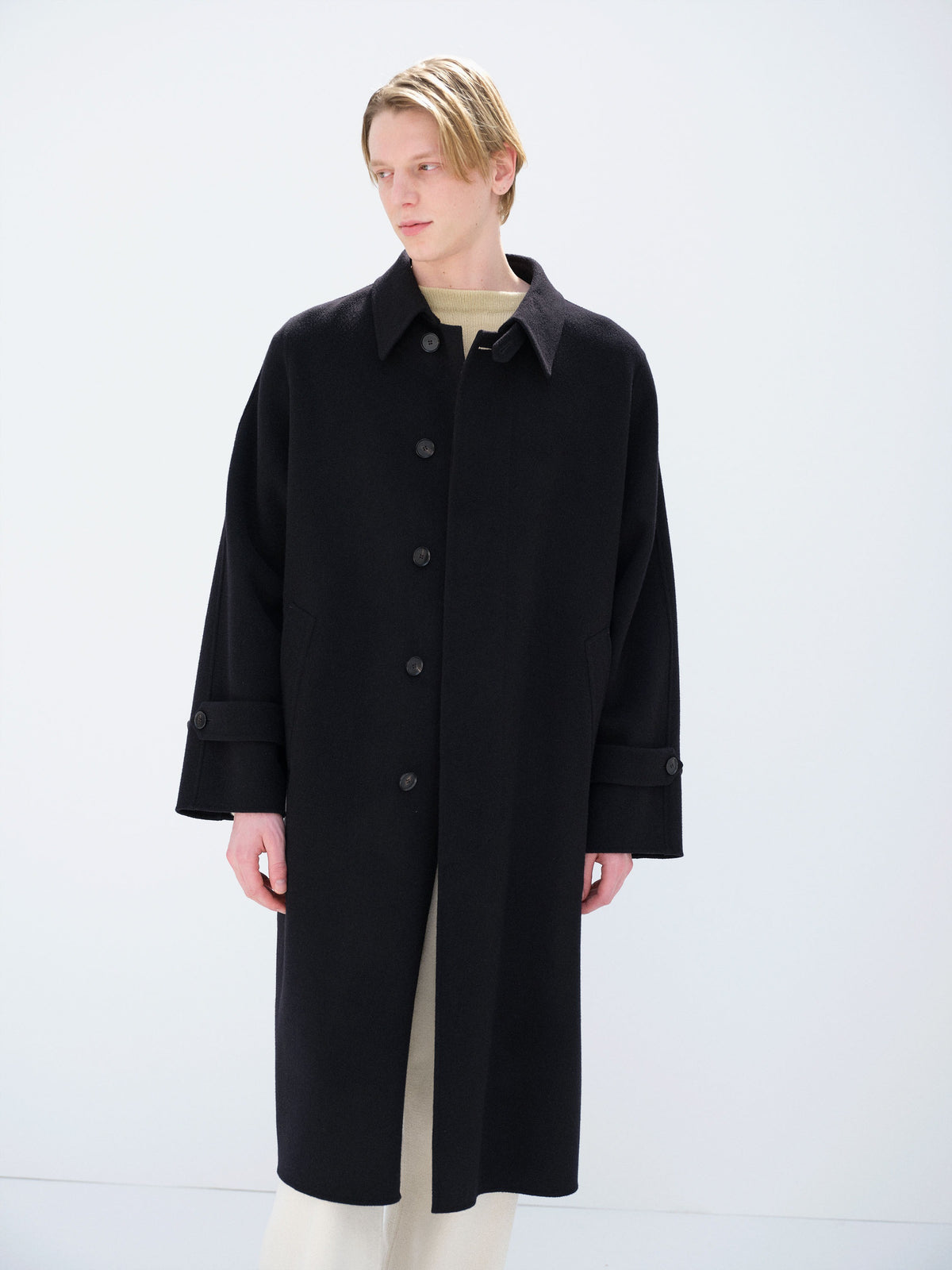 AURALEE 26AW SUPER FINE WOOL MELTON HAND SEWN COAT
