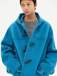AURALEE 26AW WOOL HERRINGBONE DUFFLE COAT