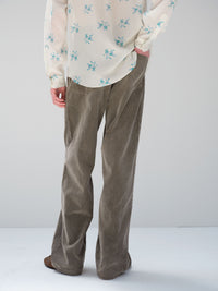 AURALEE 26AW GARMENT-DYED FINX CORDUROY 5P WIDE PANTS