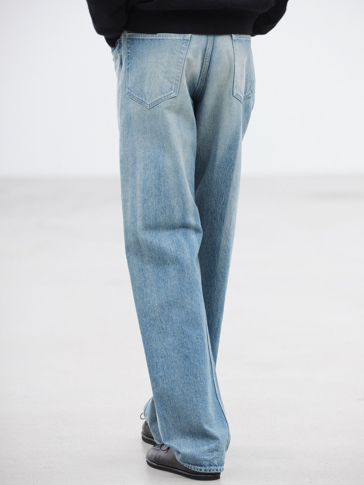 AURALEE 26AW SELVEDGE FADED HEAVY DENIM WIDE PANTS