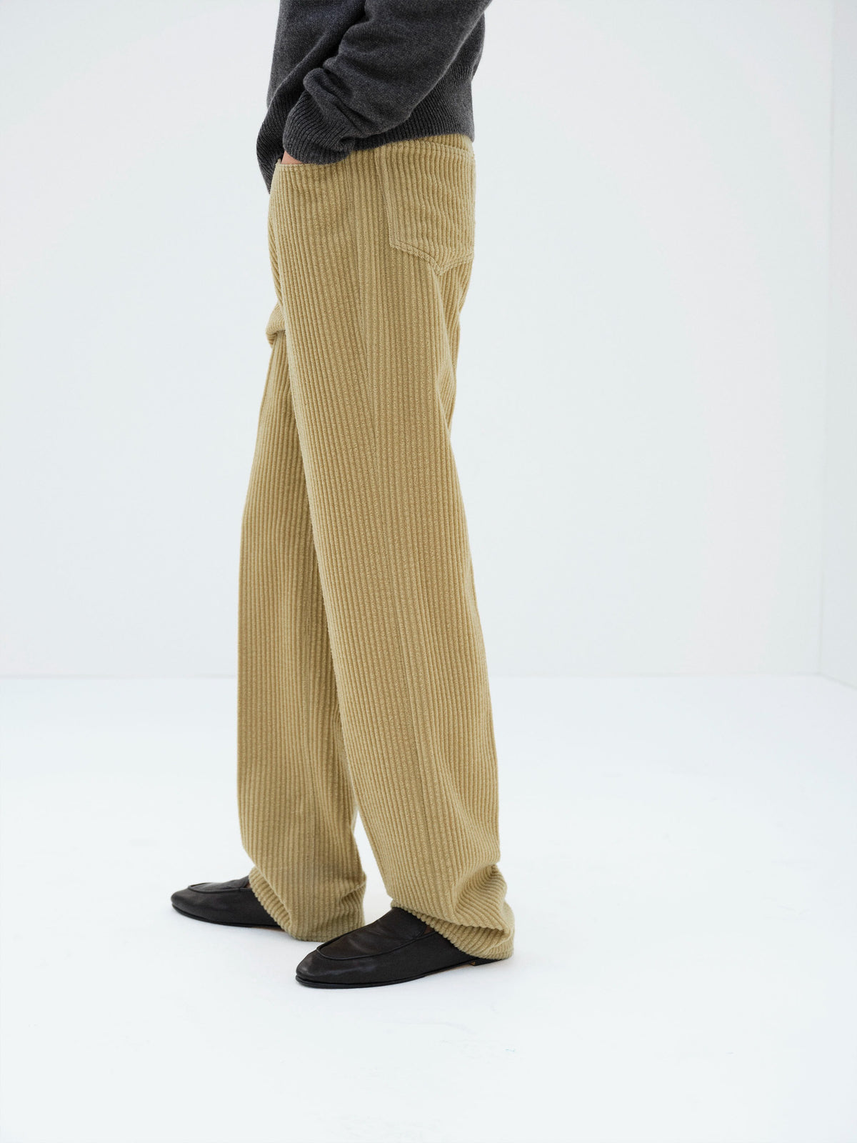 AURALEE 26AW WOOL CASHMERE CORDUROY 5P PANTS