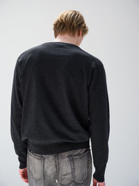 AURALEE 26AW HIGH TWIST WOOL KNIT V-NECK P/O