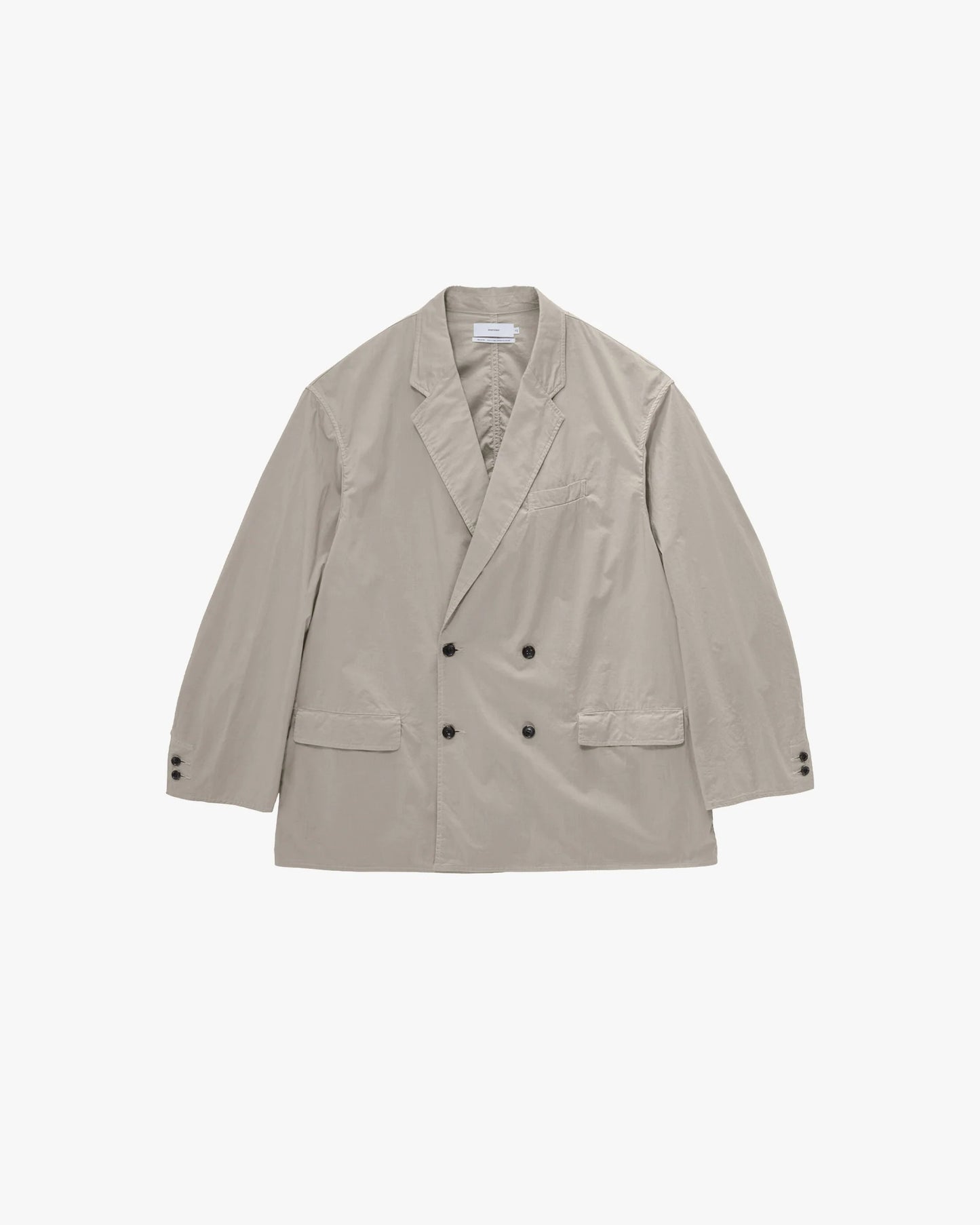 Graphpaper 26AW Garment Dyed Typewriter Oversized Double Jacket
