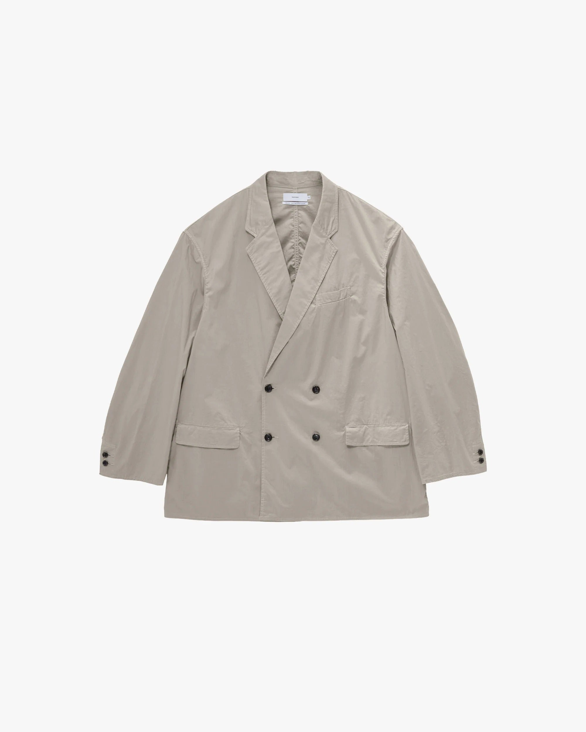 Graphpaper 26AW Garment Dyed Typewriter Oversized Double Jacket