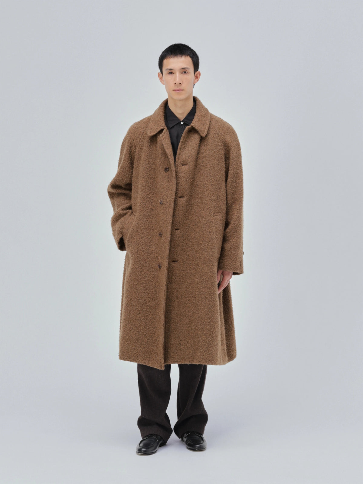 KAPTAIN SUNSHINE 26AW Napping Wool Umbrella Coat