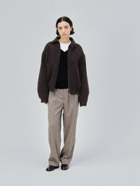 KAPTAIN SUNSHINE 26AW Napping Wool Zip Blouson