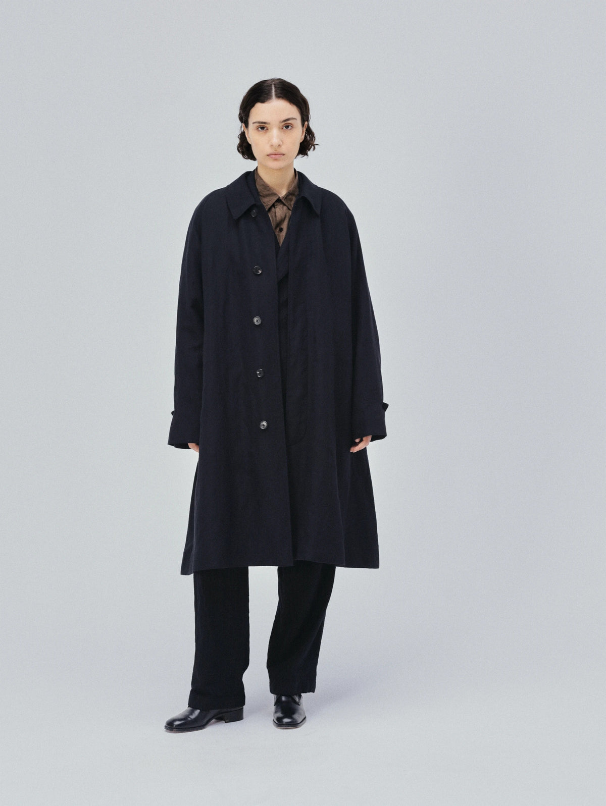 KAPTAIN SUNSHINE 26AW Cashmere Linen Walker Coat