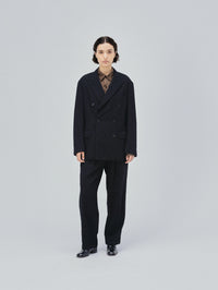 KAPTAIN SUNSHINE 26AW Wool Stripe Double-breasted Jacket