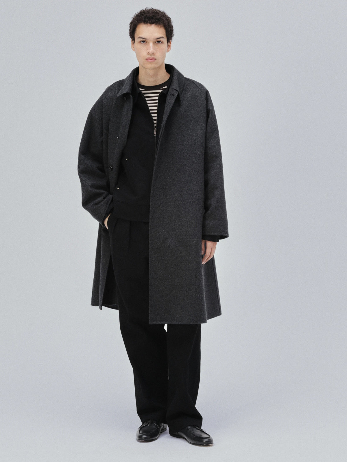 KAPTAIN SUNSHINE 26AW Cashmere Melton Walker Coat