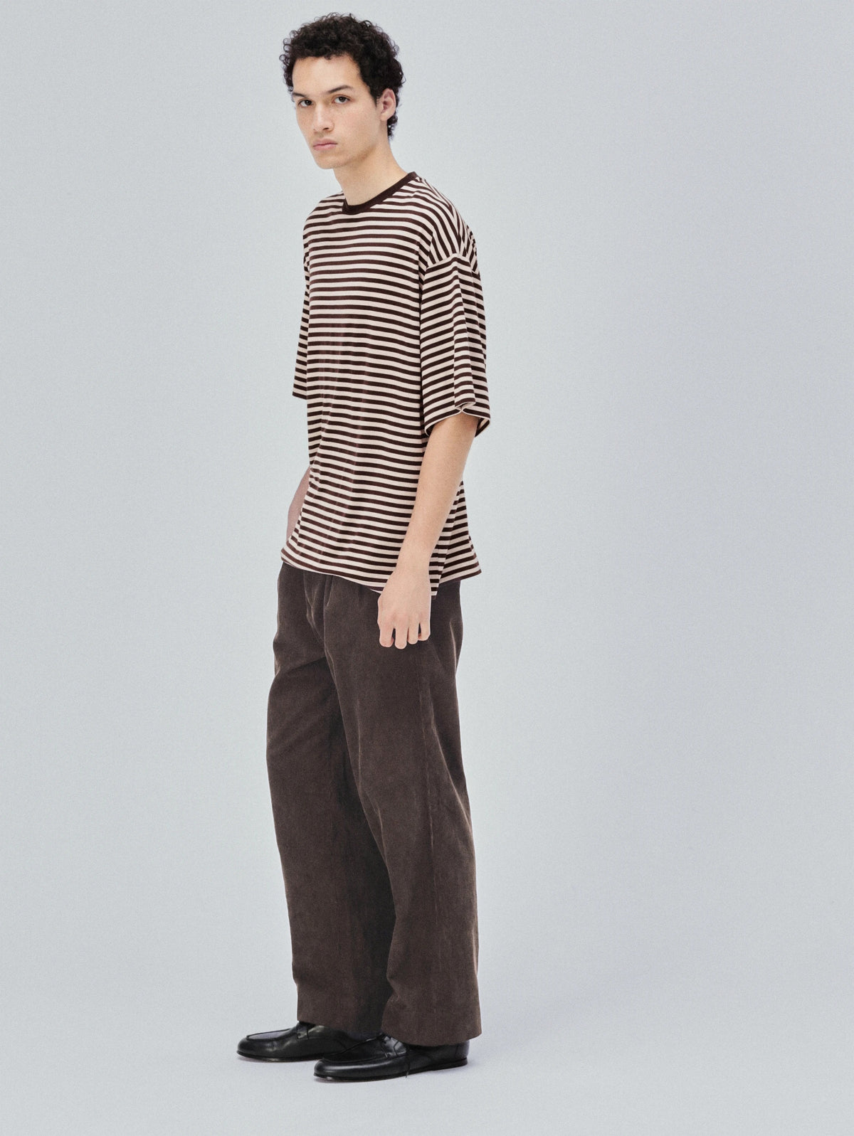 KAPTAIN SUNSHINE 26AW Corduroy Mud-dyed Shoecut Slacks