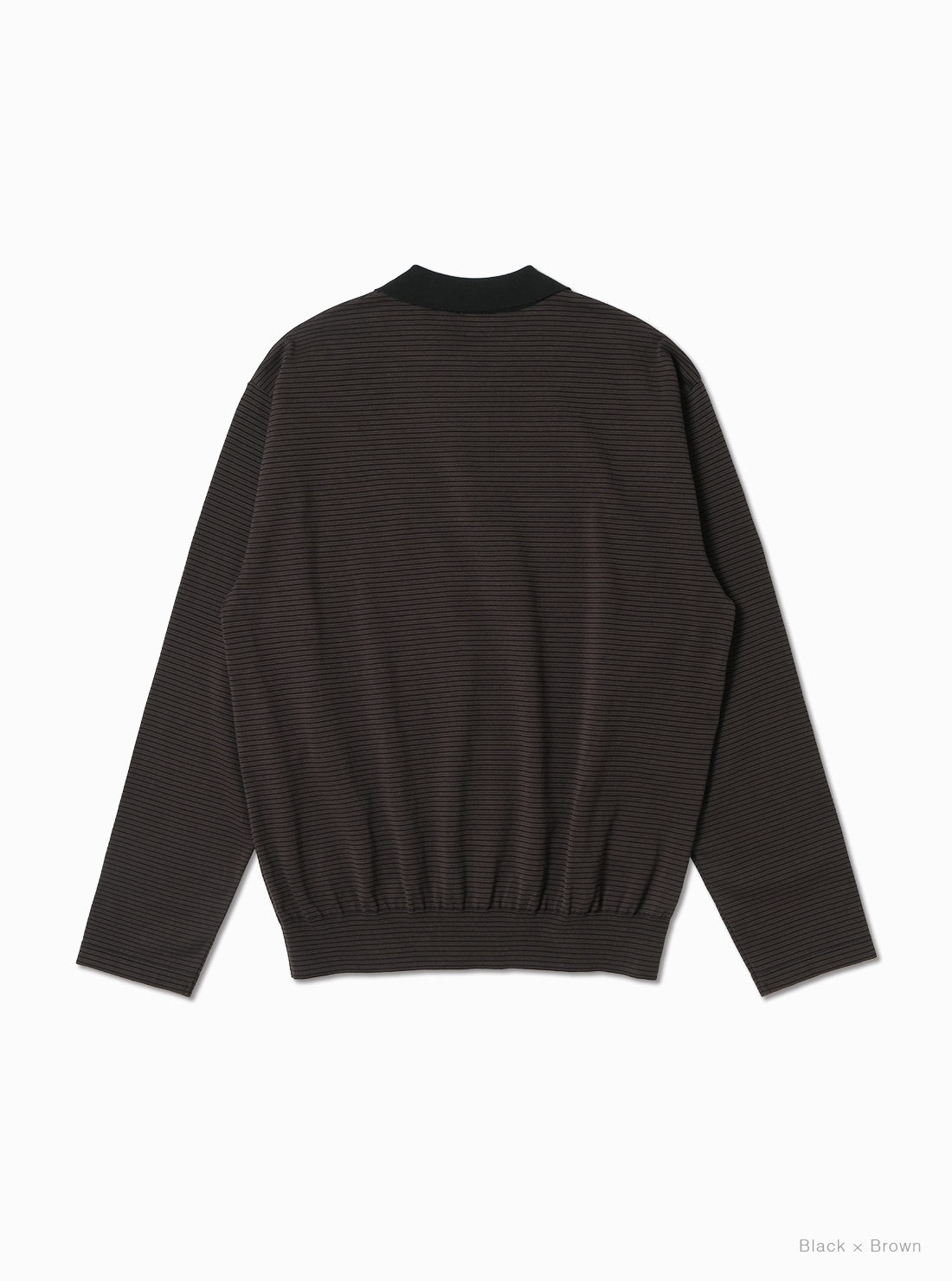 BATONER 26AW  BLOWSING POLO LONG SLEEVE T-SHIRT