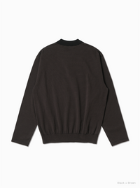 BATONER 26AW  BLOWSING POLO LONG SLEEVE T-SHIRT