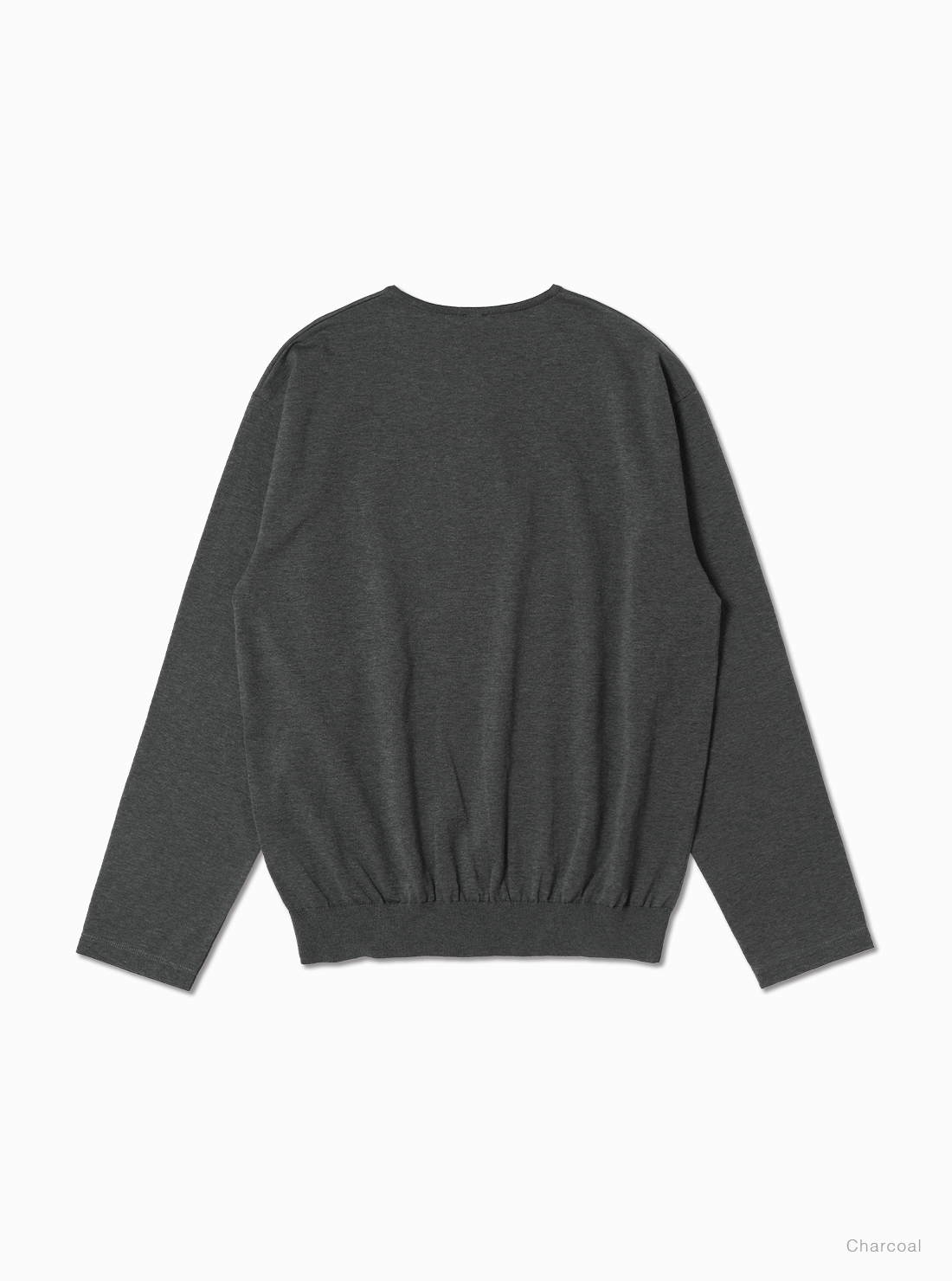 BATONER 26AW BLOWSING HENRY NECK LONG SLEEVE T-SHIRT