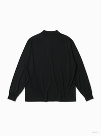 BATONER 26AW  WOOL POLO LONG SLEEVE T-SHIRT