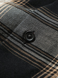 BATONER 26AW  OMBRE CHECK REGULAR COLLAR SHIRT