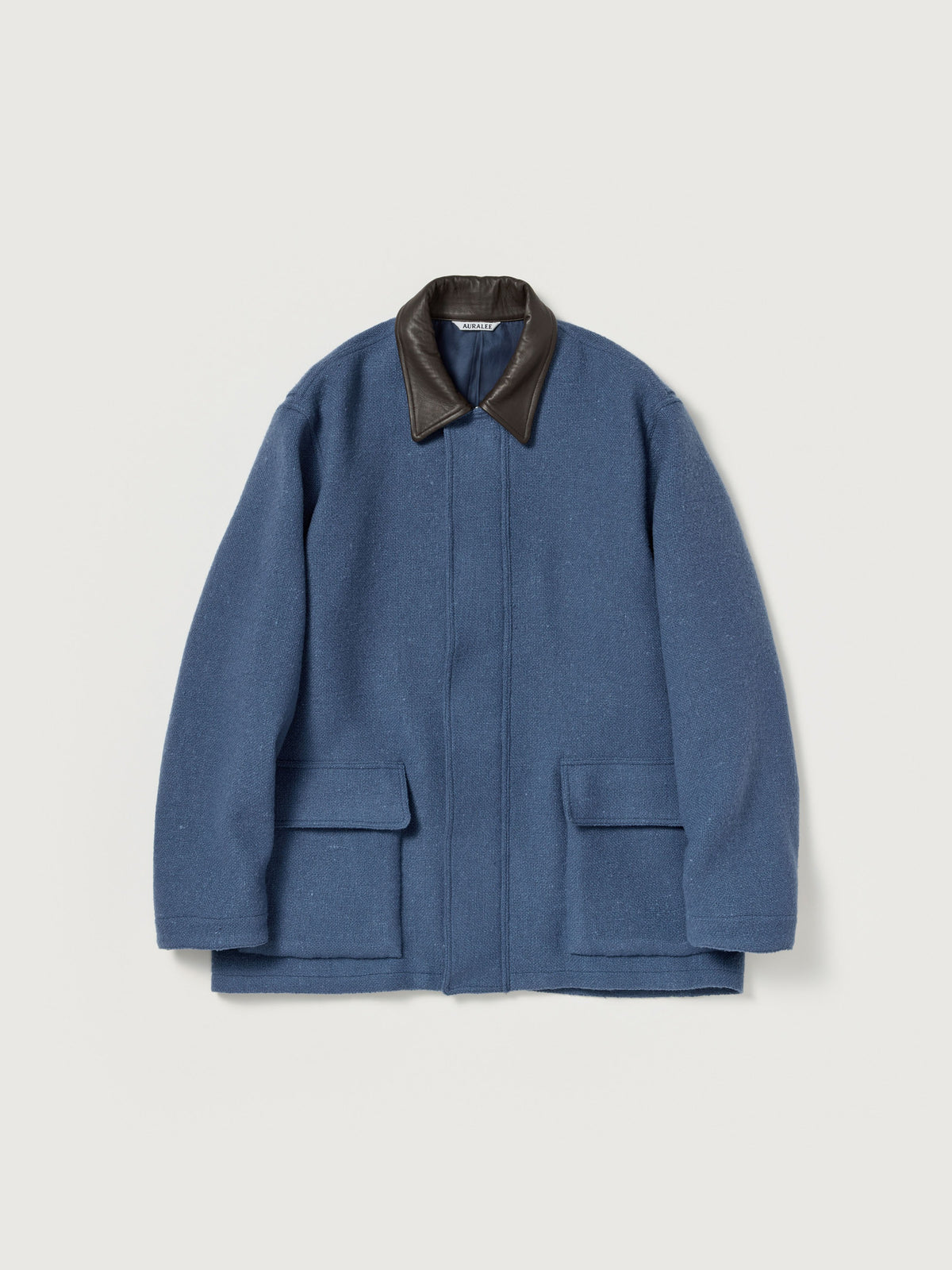 AURALEE 26AW HOMESPUN TWEED ZIP BLOUSON