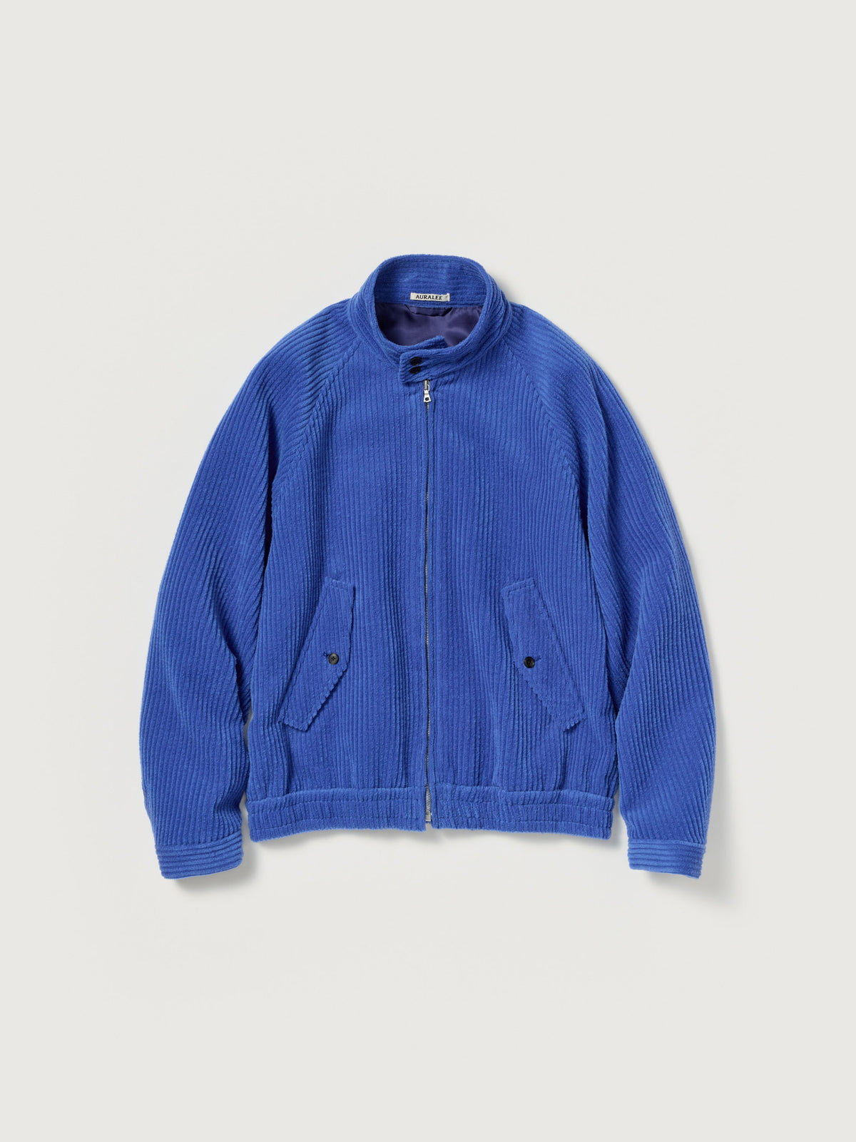 AURALEE 26AW WOOL CASHMERE CORDUROY ZIP BLOUSON