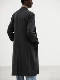 AURALEE 26AW CASHMERE MOLESKIN DOUBLE-BREASTED COAT