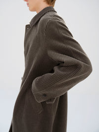 AURALEE 26AW WOOL CASHMERE CORDUROY SOUTIEN COLLAR COAT