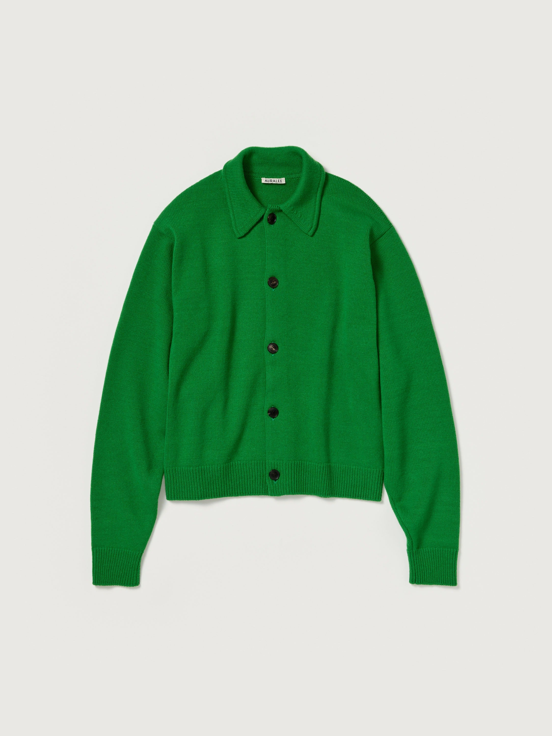 AURALEE 26AW SUPER FINE WOOL KNIT SHIRT CARDIGAN
