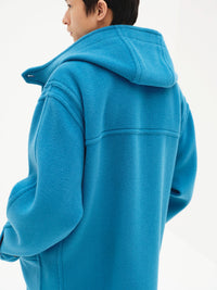 AURALEE 26AW WOOL HERRINGBONE DUFFLE COAT