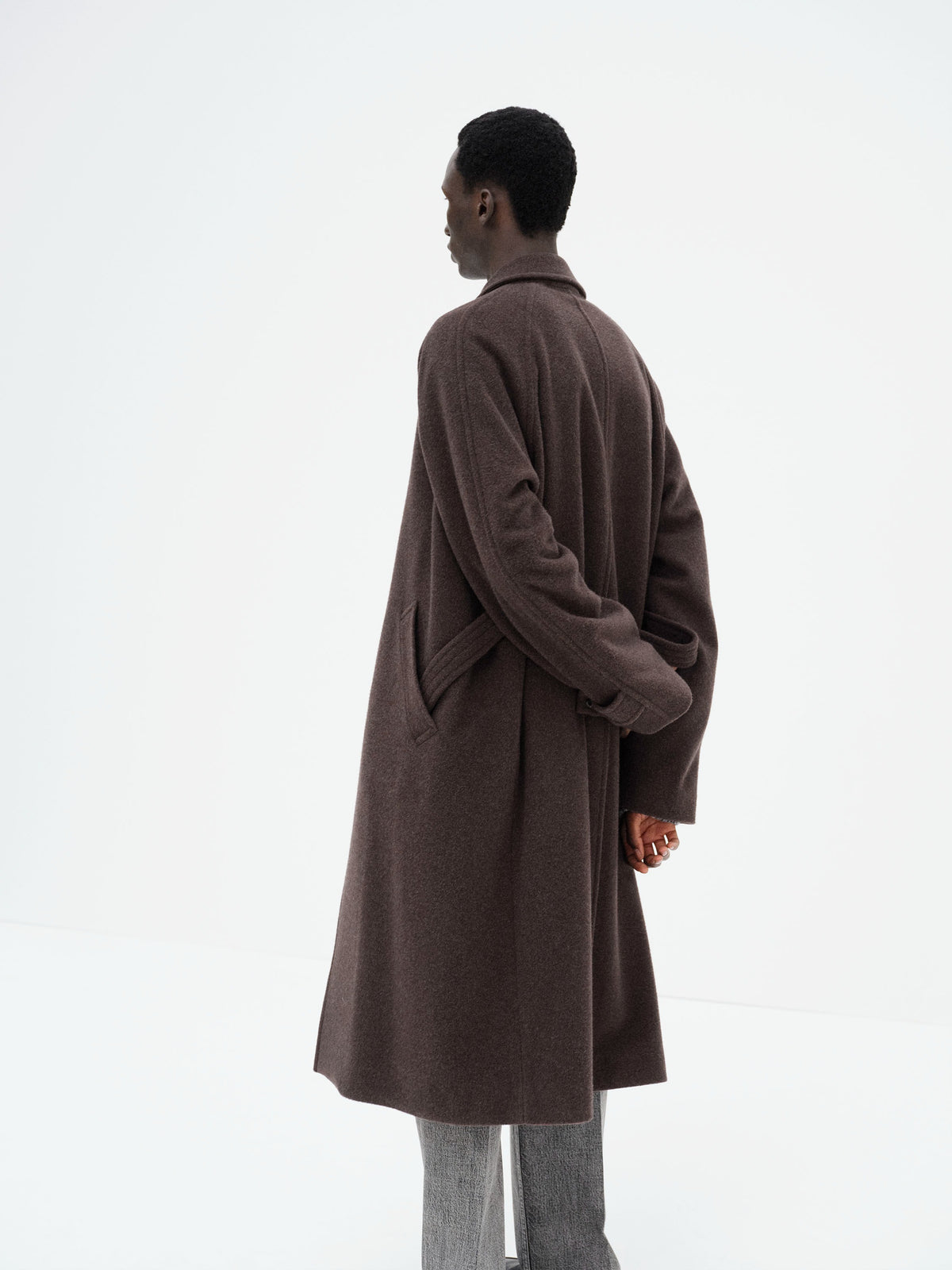 AURALEE 26AW SUPER FINE WOOL MOSSER SOUTIEN COLLAR COAT