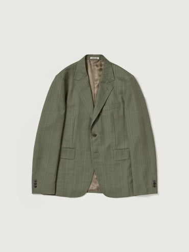 AURALEE 26AW BLUEFACED WOOL JACKET