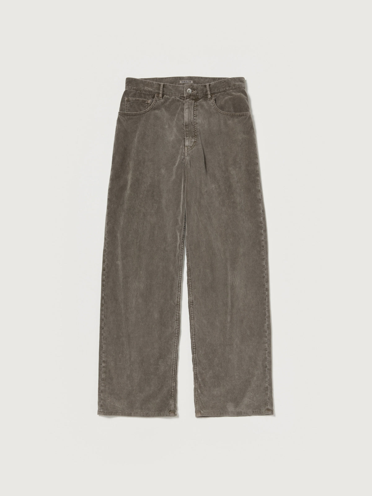 AURALEE 26AW GARMENT-DYED FINX CORDUROY 5P WIDE PANTS