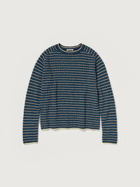 AURALEE 26AW SHETLAND WOOL CASHMERE RIB KNIT P/O