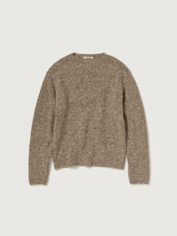 AURALEE 26AW LOW-GAUGE HOMESPUN TWEED KNIT P/O