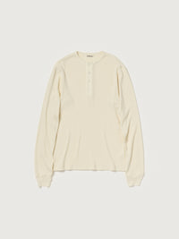 AURALEE 26AW WOOL SILK SOFT RIB HENLEY