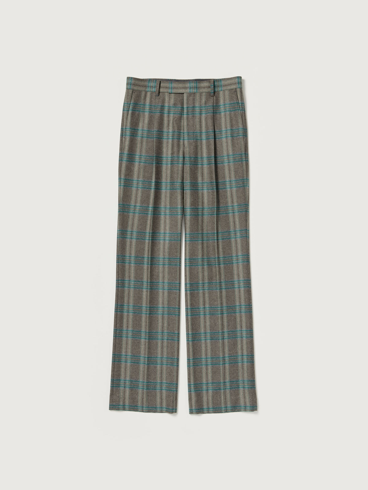 AURALEE 26AW WOOL FULLING FLANNEL ONE-TUCK SLACKS