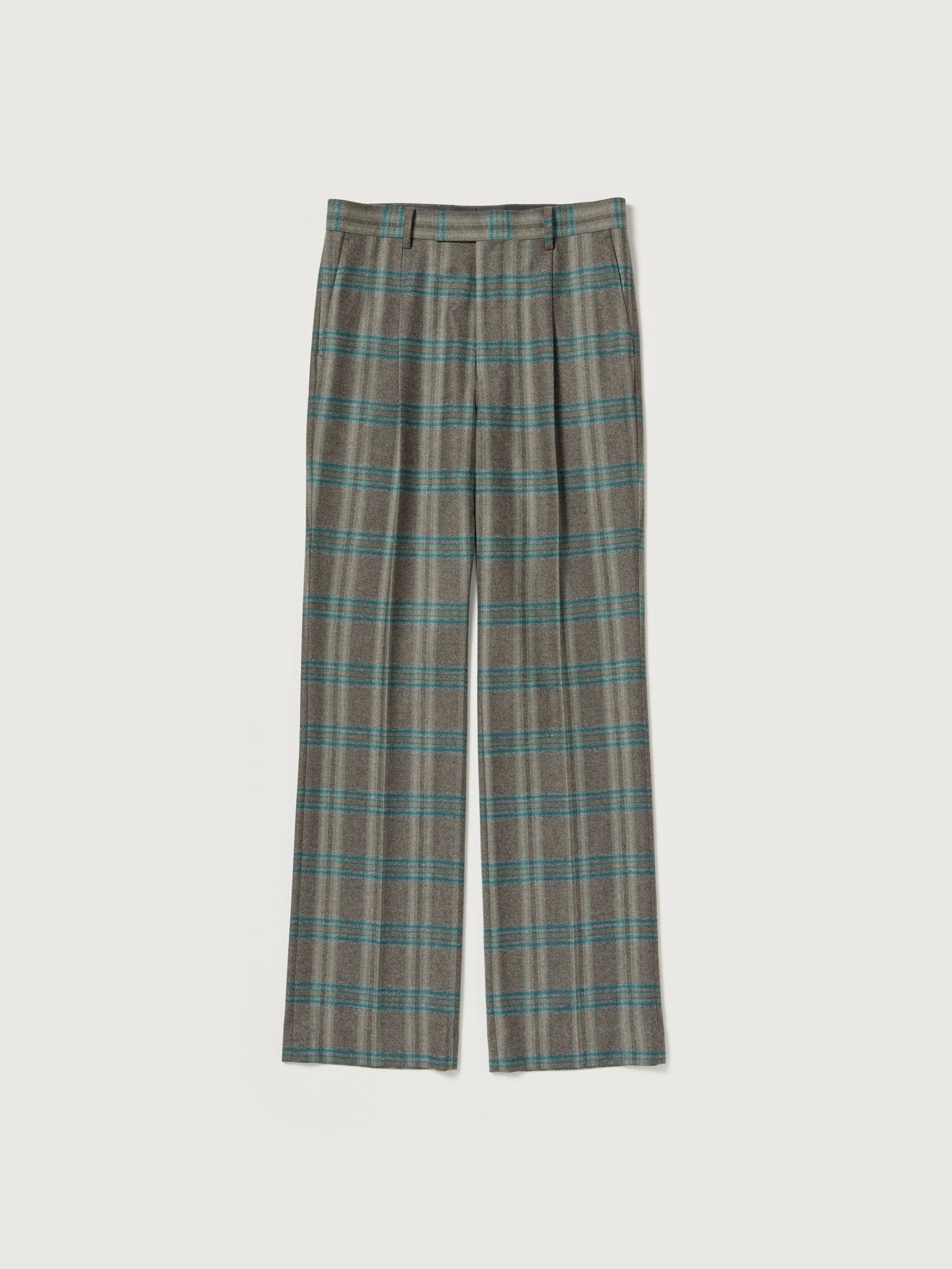 AURALEE 26AW WOOL FULLING FLANNEL ONE-TUCK SLACKS