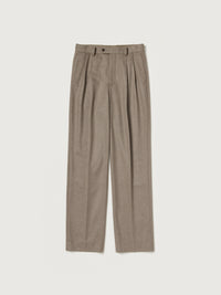 AURALEE 26AW CASHMERE MOLESKIN TWO-TUCK SLACKS