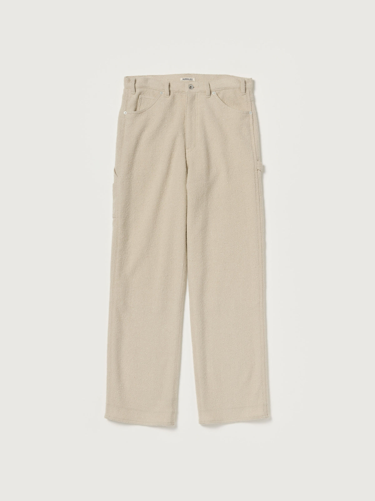 AURALEE 26AW HOMESPUN TWEED PAINTER PANTS