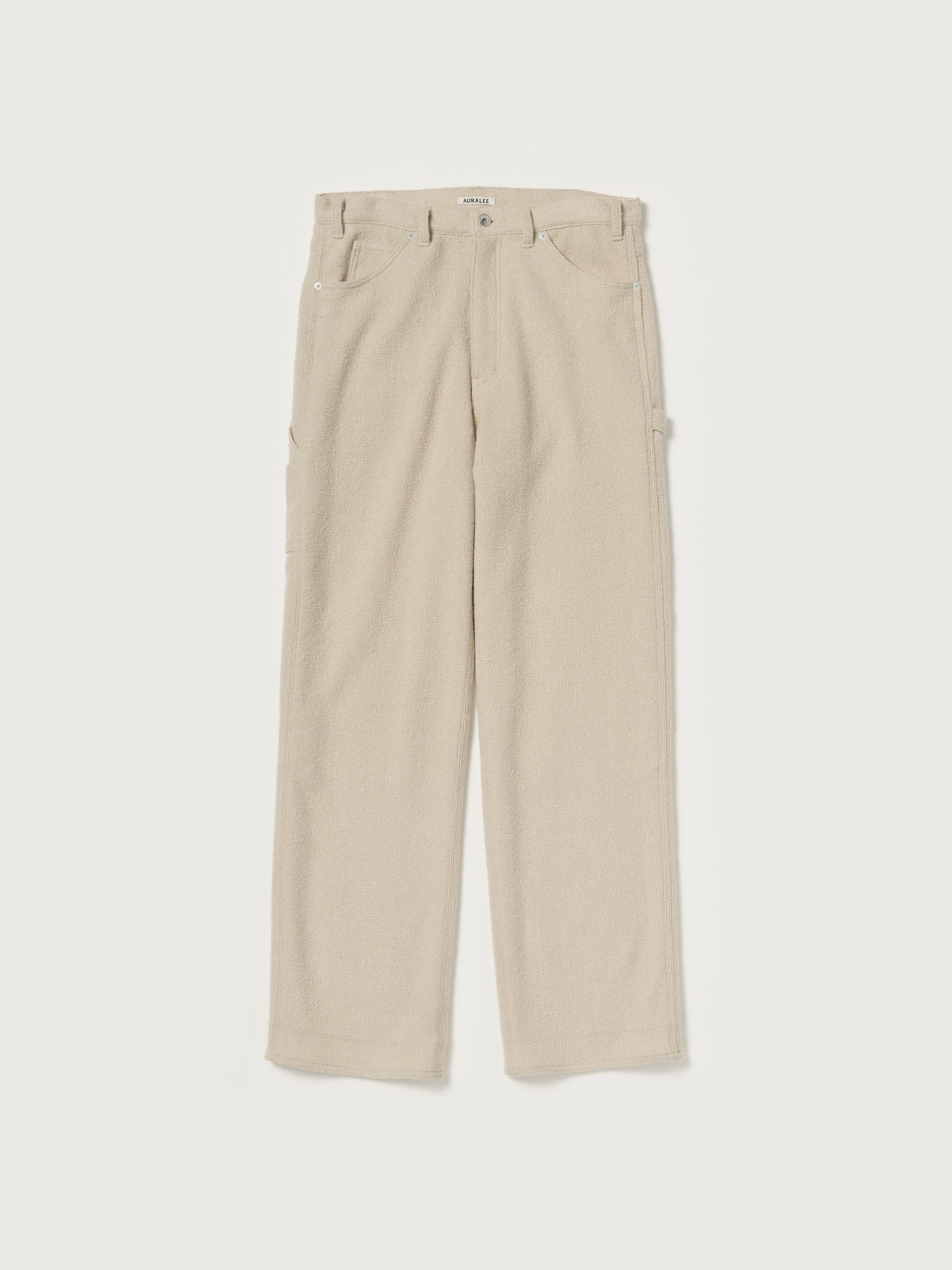 AURALEE 26AW HOMESPUN TWEED PAINTER PANTS