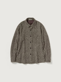 AURALEE 26AW HOMESPUN TWEED SHIRT BLOUSON