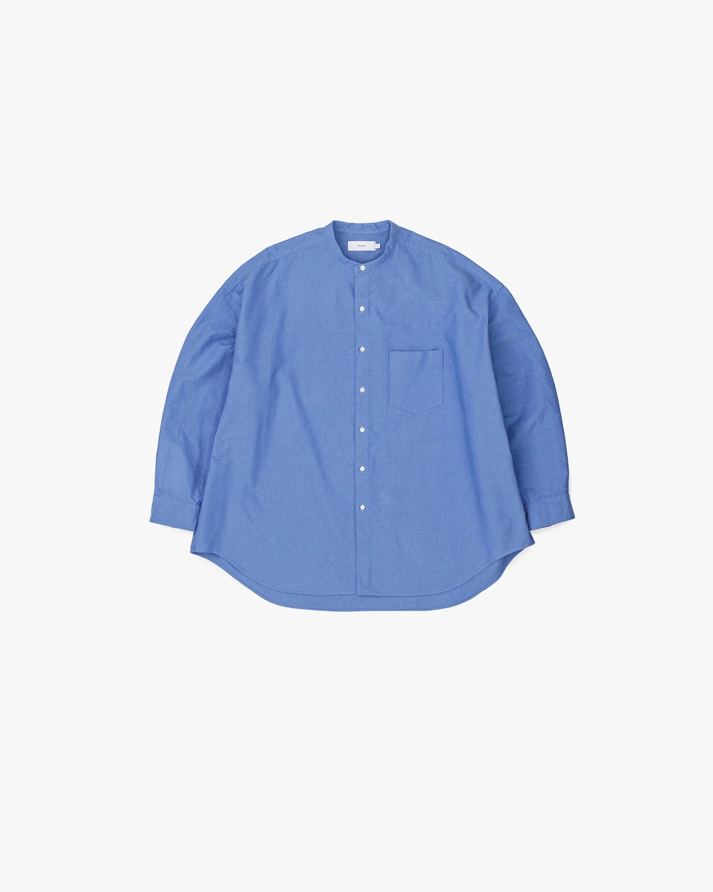 Graphpaper / Oxford L/S Oversized Band Collar Shirt