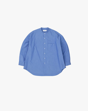 Graphpaper / Oxford L/S Oversized Band Collar Shirt