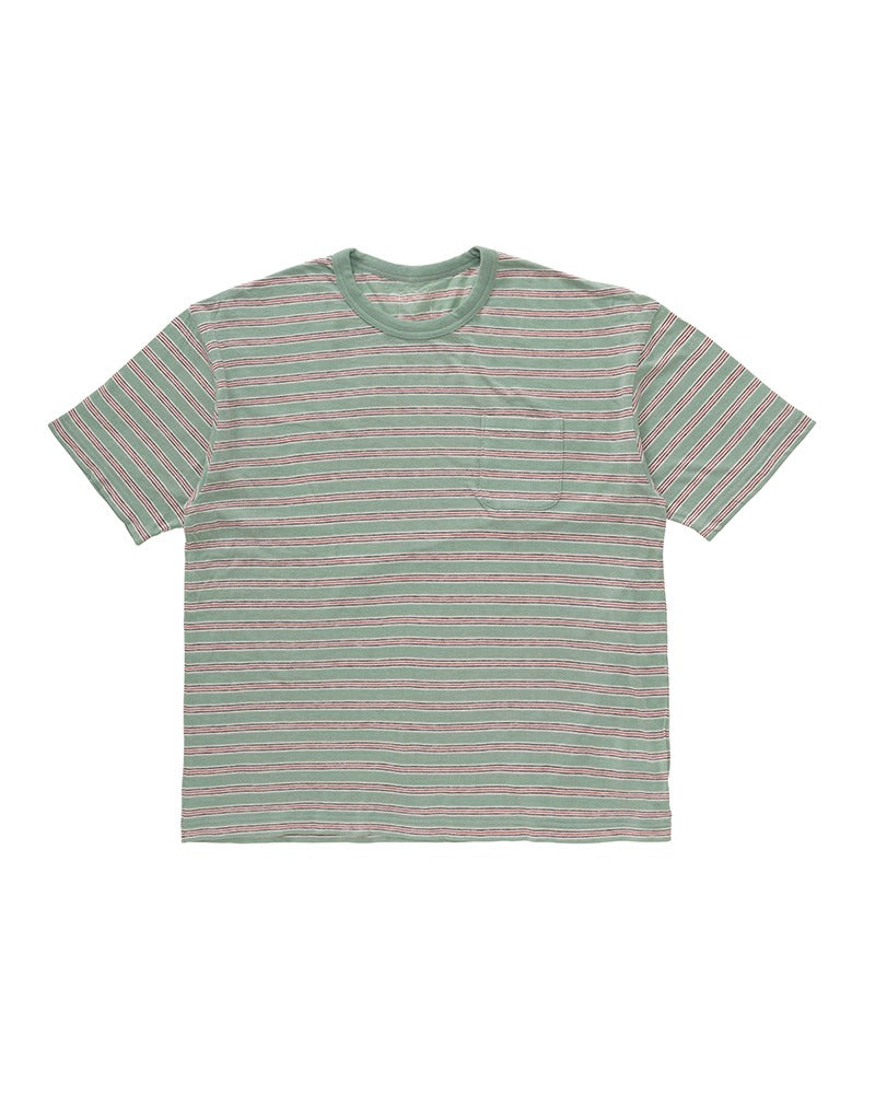 visvim 26AW JUMBO BORDER TEE S/S (FINE WOOL)