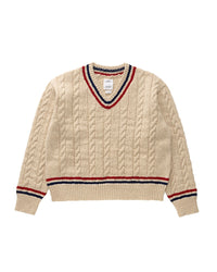 visvim 26AW COLLEGIA V-NECK KNIT