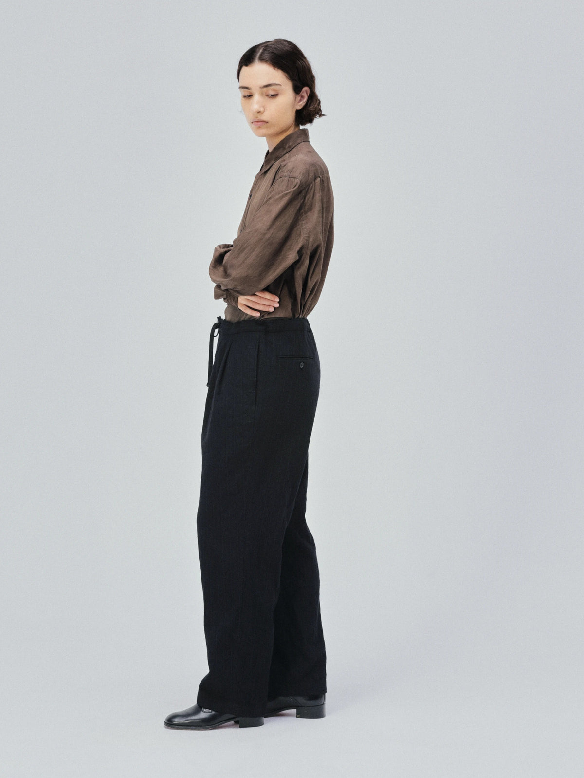 KAPTAIN SUNSHINE 26AW Wool Stripe Easy Trousers