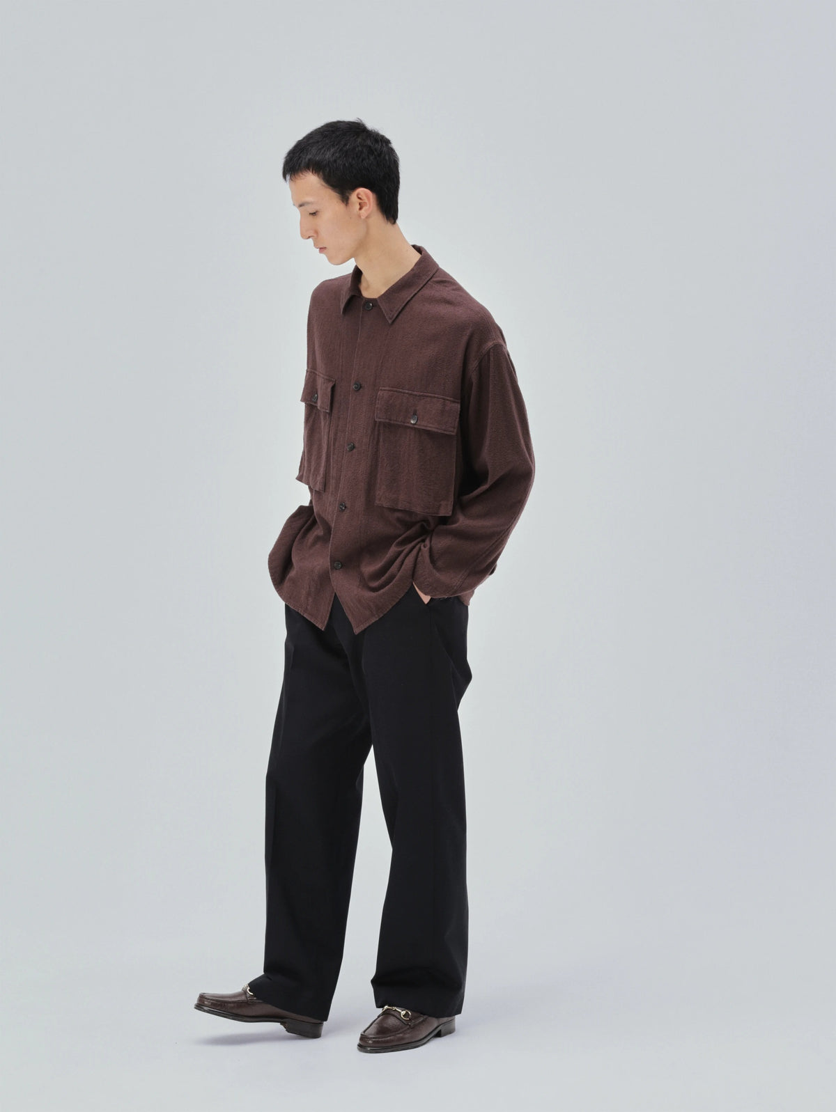 KAPTAIN SUNSHINE 26AW Silk Flannel Field Shirt Jacket