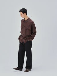 KAPTAIN SUNSHINE 26AW Silk Flannel Field Shirt Jacket