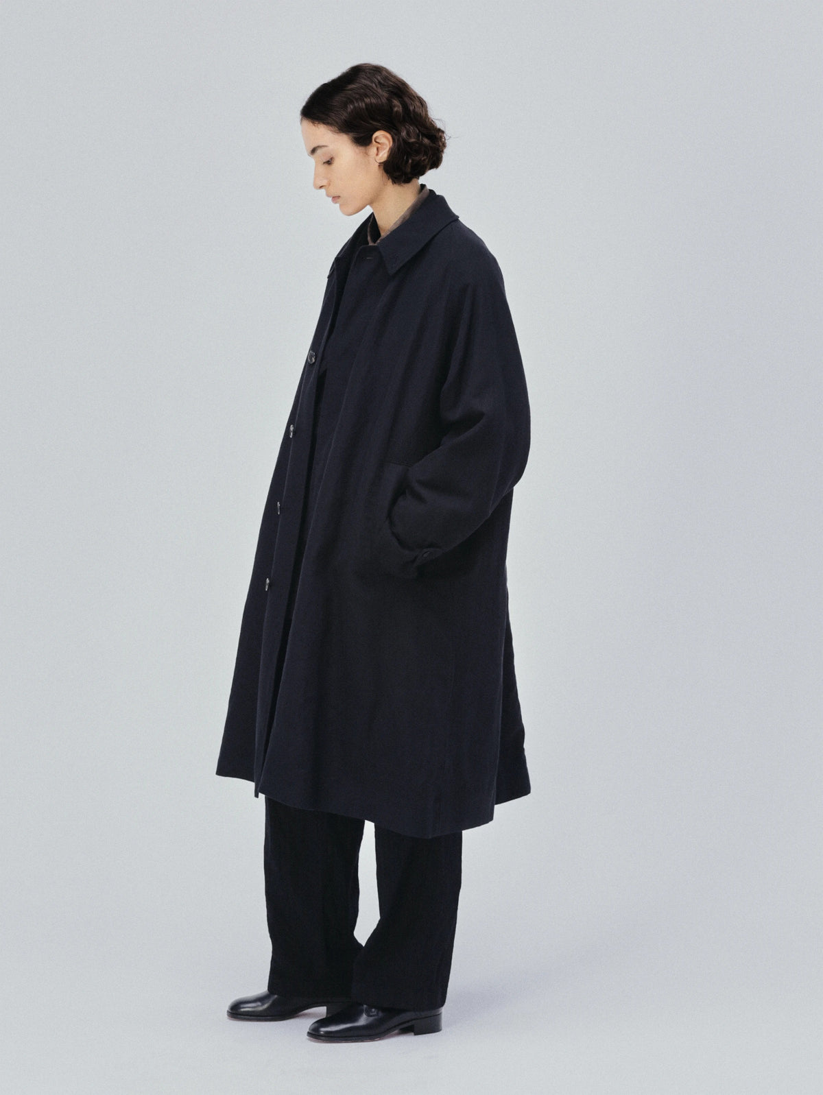 KAPTAIN SUNSHINE 26AW Cashmere Linen Walker Coat