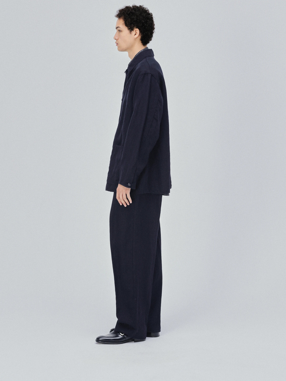 KAPTAIN SUNSHINE 26AW Cashmere Linen Chore Jacket