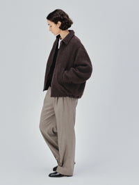 KAPTAIN SUNSHINE 26AW Napping Wool Zip Blouson