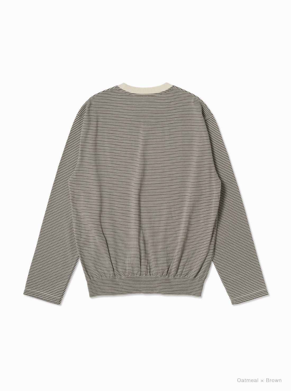 BATONER 26AW  BLOWSING CREW NECK LONG SLEEVE T-SHIRT