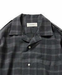 Ernie Palo 26AW Flannel Open Collar Shirt
